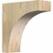 Ekena Millwork Huntington Rough Sawn Corbel, Douglas Fir, 4"W x 12"D x 12"H COR04X12X12HUN00RDF - alternate 1